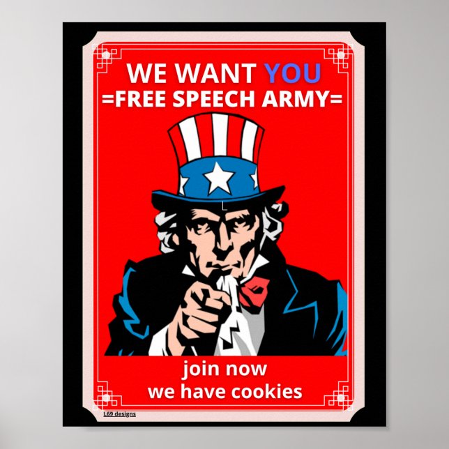 poster "UNCLE SAM" (Framsidan)