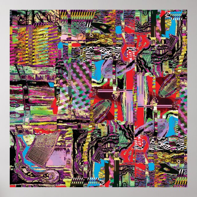 Poster – Urban Fractals (Framsidan)