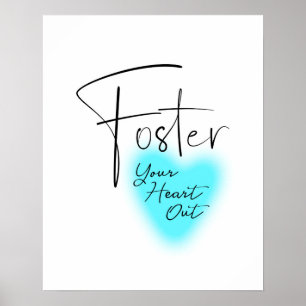 Poster ut hjärtat
