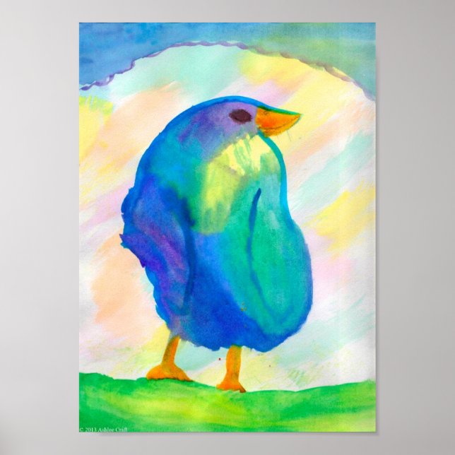 Poster utskrift av Finch Art (Framsidan)