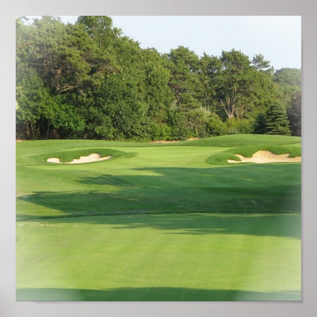 Poster utskrift av Golf Course (Framsidan)