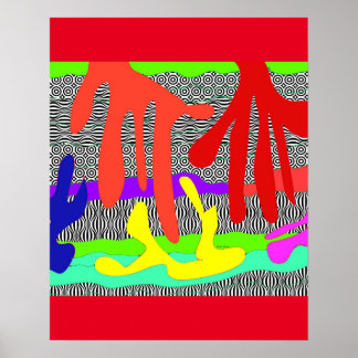 Poster utskrift av handjive