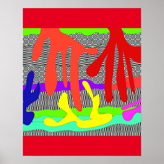 Poster utskrift av handjive (Framsidan)