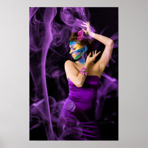 Poster utskrift av Harlequin Romantik