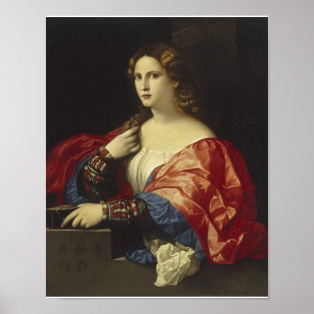 Poster utskrift av La Bella Canvas (Framsidan)