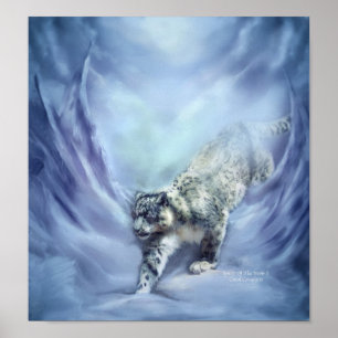 Poster/utskrift av Snö 2-konst Poster