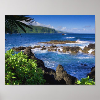 Poster utskrift av vackert scen