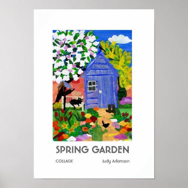 poster utskrift av Vår Garden (Framsidan)