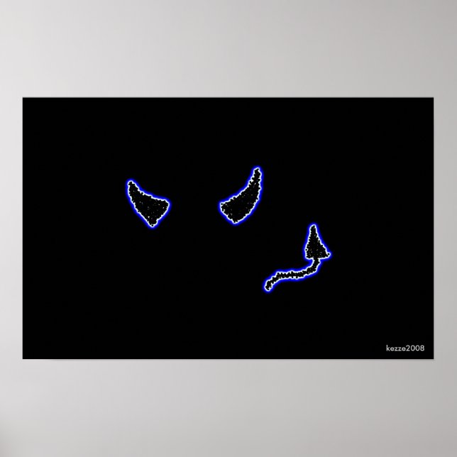 Poster utskrift i djävulen (Framsidan)