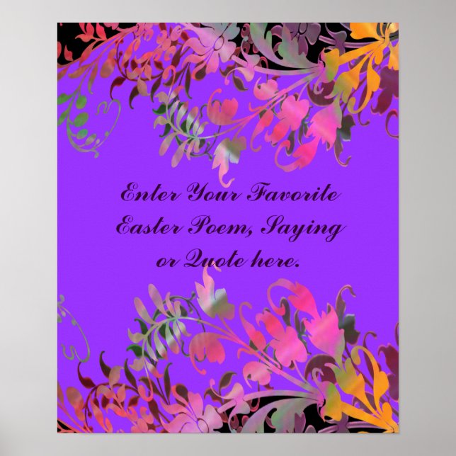 Poster utskrift i Påsk (Framsidan)