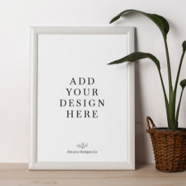 Poster utskrift i Porträtt