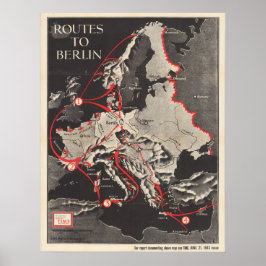 Poster vägar till Berlin
