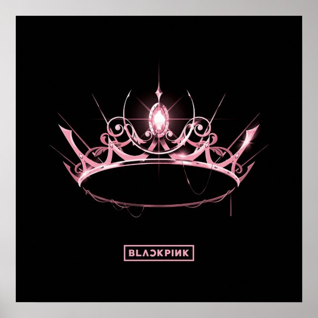 Poster väggdekoration för K-pop BlackPink Album Co (Framsidan)