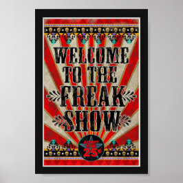 Poster - Välkommen till Freaken Show