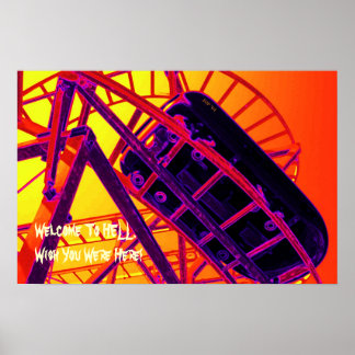 Poster - Välkommen till helvetet.