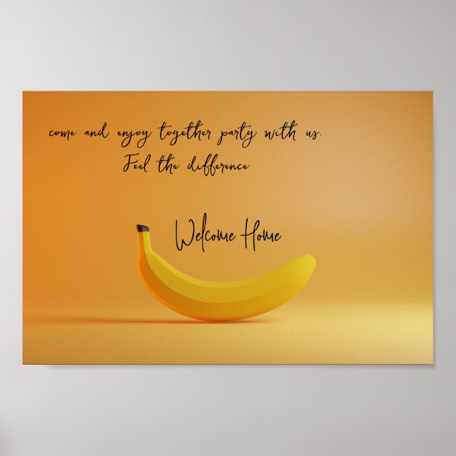 Poster välkomsthem (Framsidan)