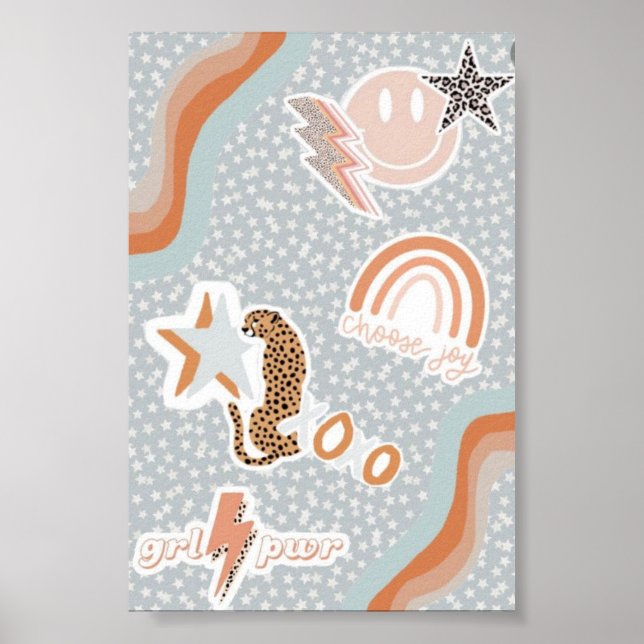 Poster vallmovägg (Framsidan)