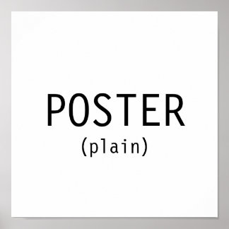 POSTER (vanlig)