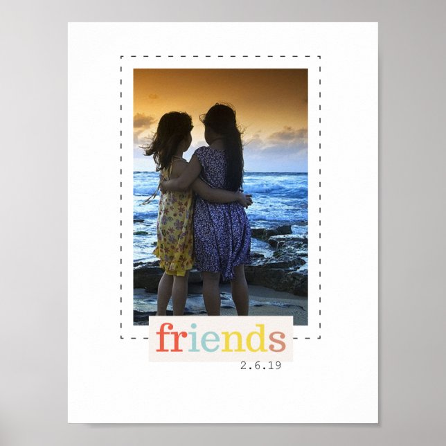 Poster vänskap (Framsidan)