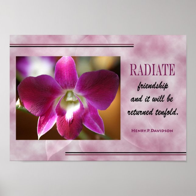 POSTER vänskap (Framsidan)