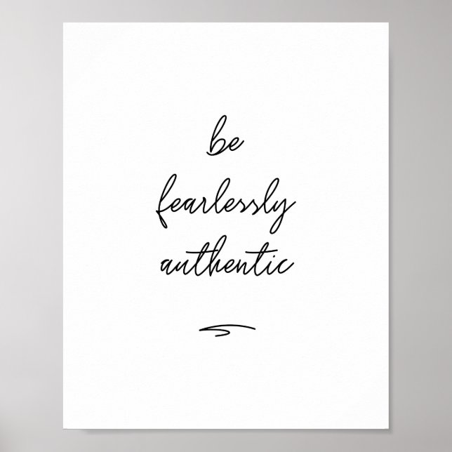 poster "vara utan anledning giltig" | 8 x 10 (Framsidan)