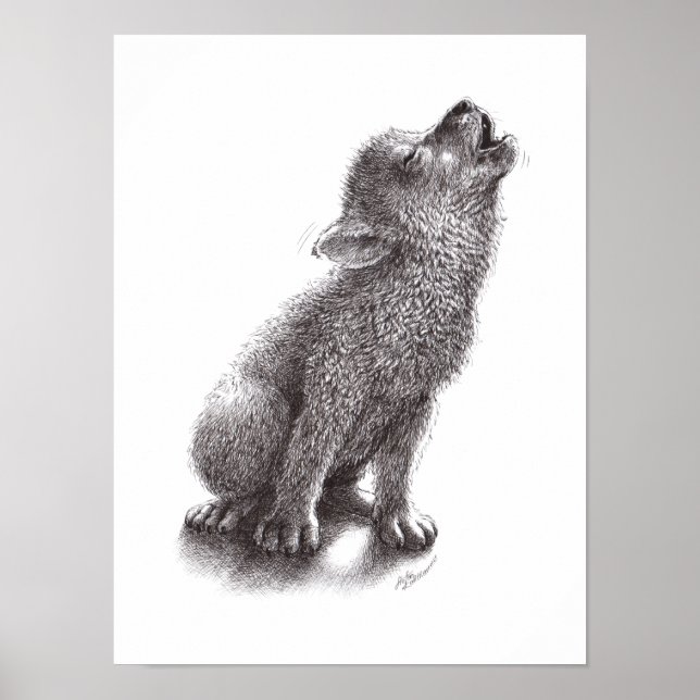 Poster Varg (Framsidan)