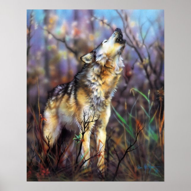 Poster Varg (Framsidan)