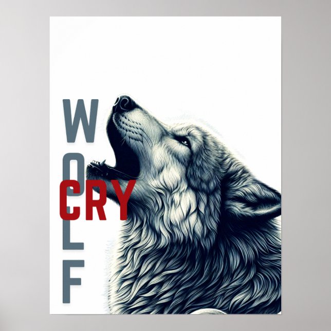 Poster Varg (Framsidan)