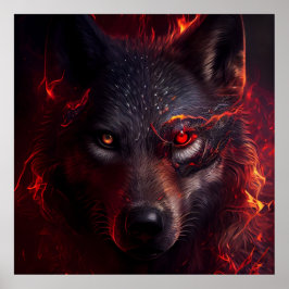 Poster Varg Fire