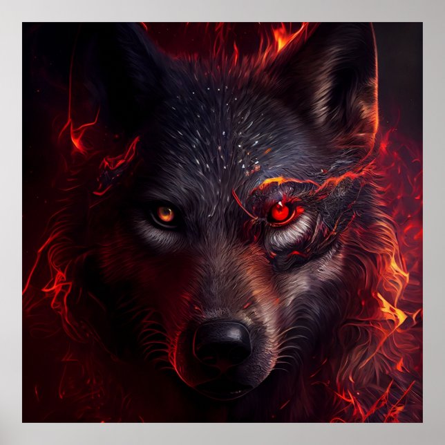 Poster Varg Fire (Framsidan)