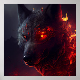 Poster Varg Fire