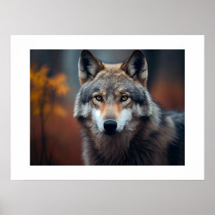 Poster Vargen Yellowstone