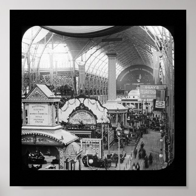 Poster-världens Byggnad för rättvis elektricitet 1 Poster (Framsidan)