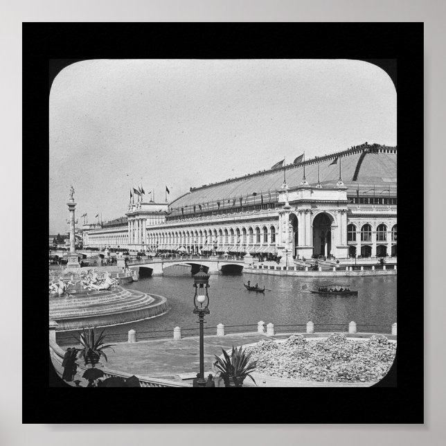 Poster världskonst Byggnad (Framsidan)