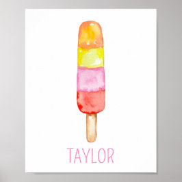 Poster vattenfärgsgrupp