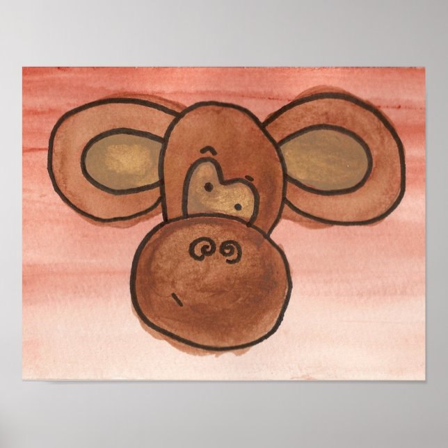 Poster vattenfärgsnyckel (Framsidan)