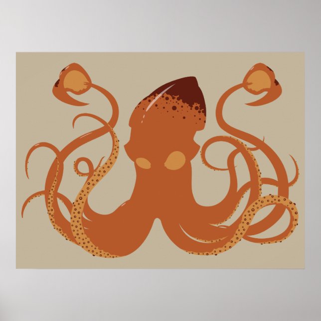 Poster Vector Giant Squid (Framsidan)