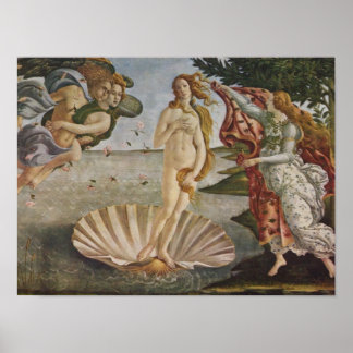 Poster Venus Sandro Botticellis födelse