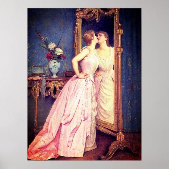 Poster Victorian Rosa Dam 18 x 24 ARCHIVAL PAPPER (Framsidan)