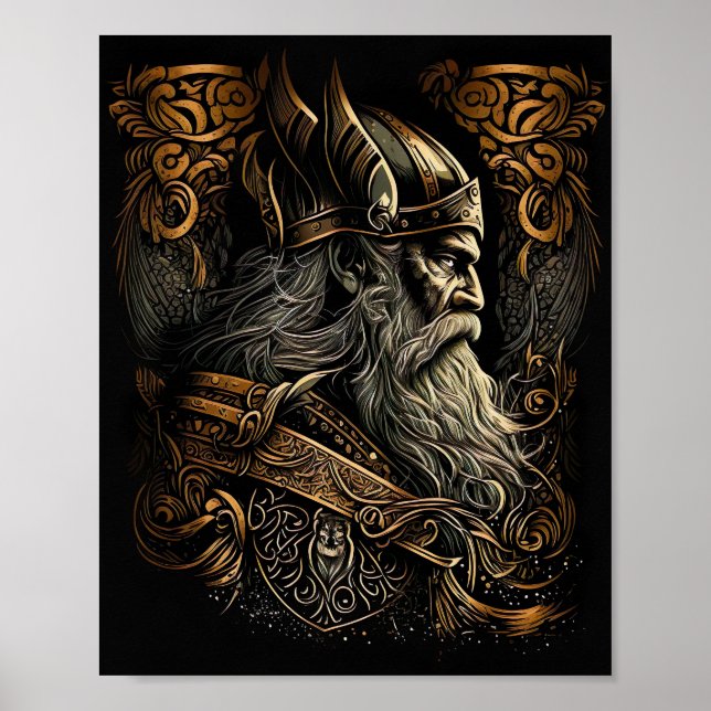 Poster - Viking Nomad Kung (Framsidan)