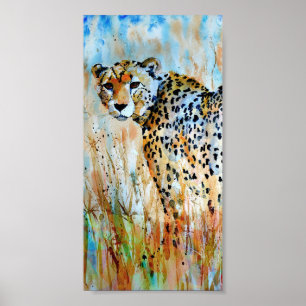 Poster - Vild Cheetah