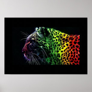 Poster-Vild katt Poster
