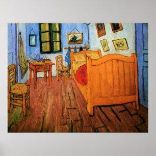 Poster - Vincent Bedroom i artikel 1888 Van Gogh