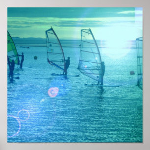 Poster vindsurfing Design