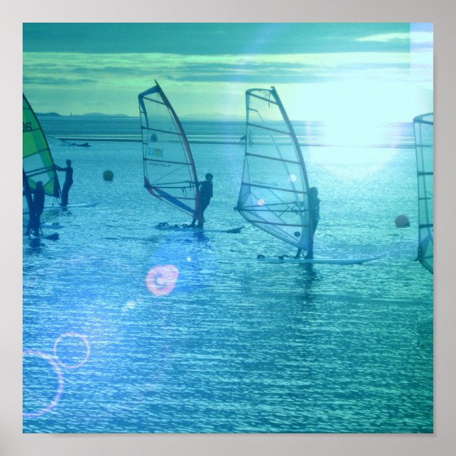 Poster vindsurfing Design (Framsidan)