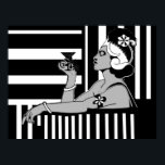 Poster Vintage Art Deco Rand Black Large<br><div class="desc">Poster Vintage Art Deco Rand Black Large</div>