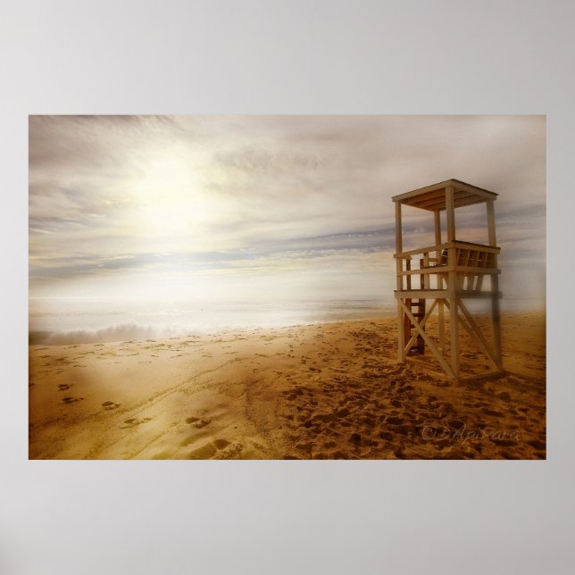 Poster vintage Beach (Framsidan)