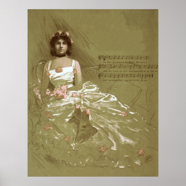 Poster vintage Bride (Framsidan)