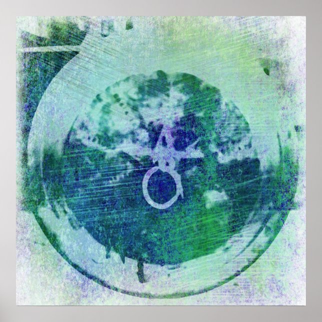 Poster vintage Cannon Grunge (Framsidan)