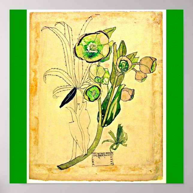 Poster-Vintage-Charles Rennie Mackintosh 21 Poster (Framsidan)